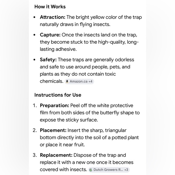$2 Add-On 🆕Flying Insects Trap 3-Pack - Picture 4 of 16
